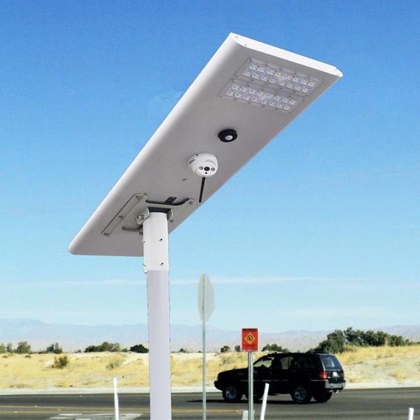Newly Developed Integrated Solar Street Lights With CCTV Camera Solar Camera